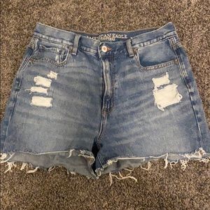 American Eagle High Waist Jean Shorts